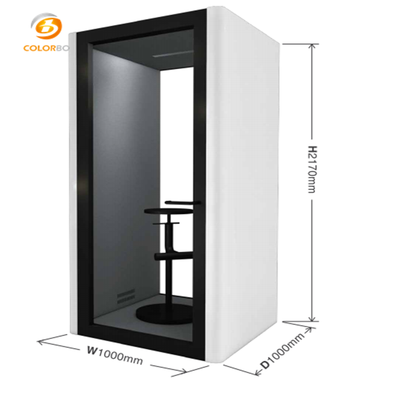 Petite cabine de silence PET pour bureau