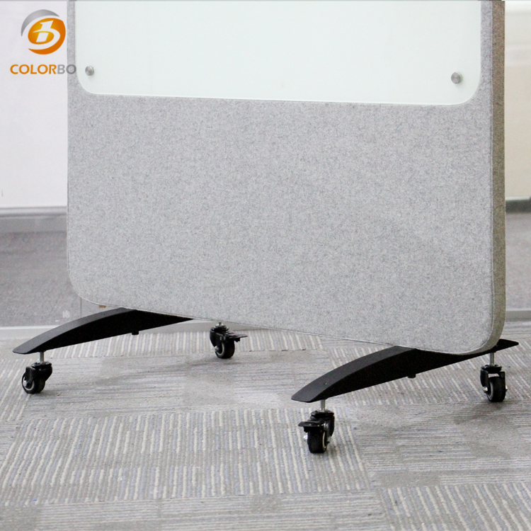 Écran de plancher acoustique en fibre de polyester PET-YS-003M combiné avec de la fibre de polyester