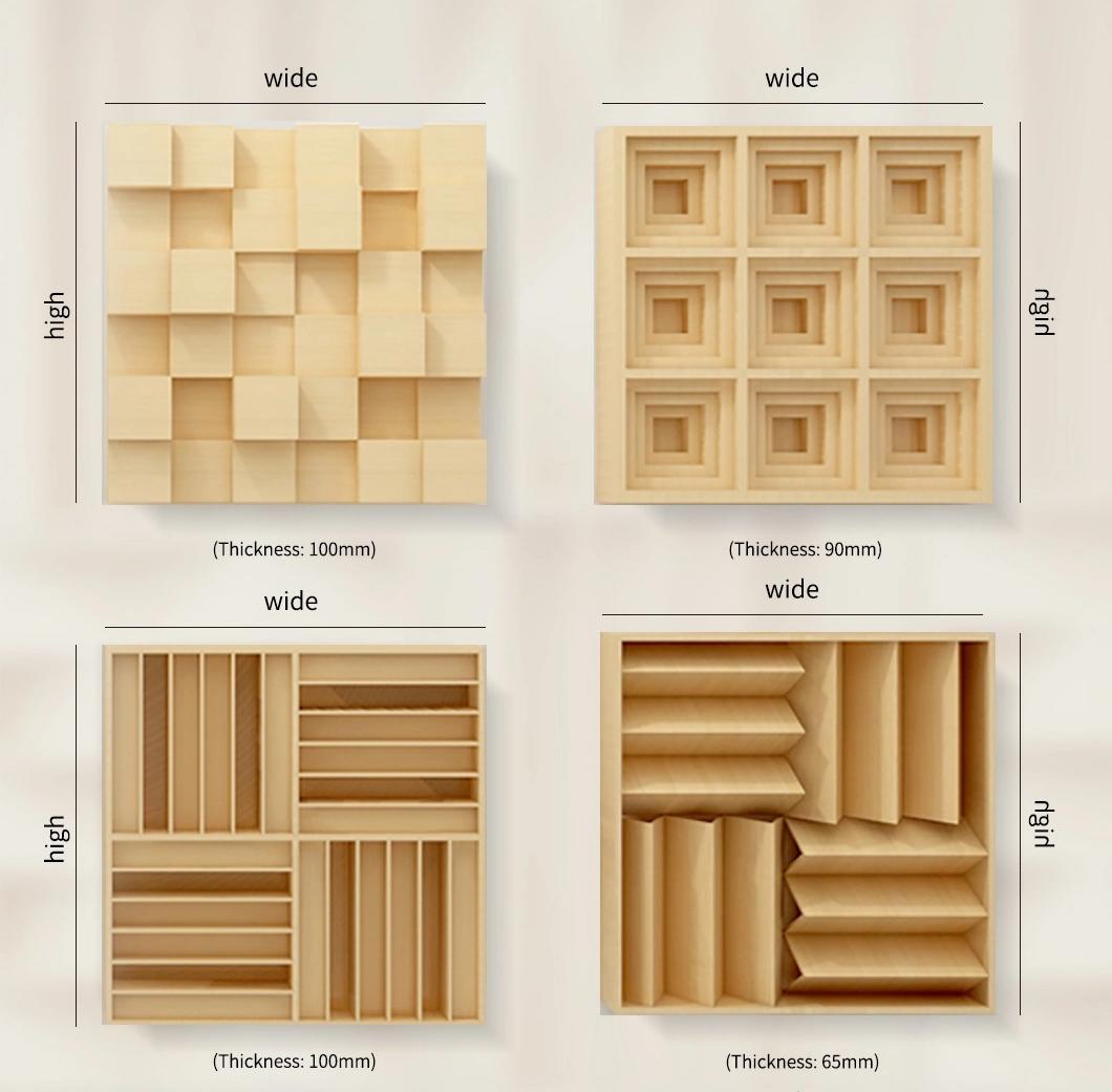 Panneau de traitement de studio en bois Real Sound Acoustic W