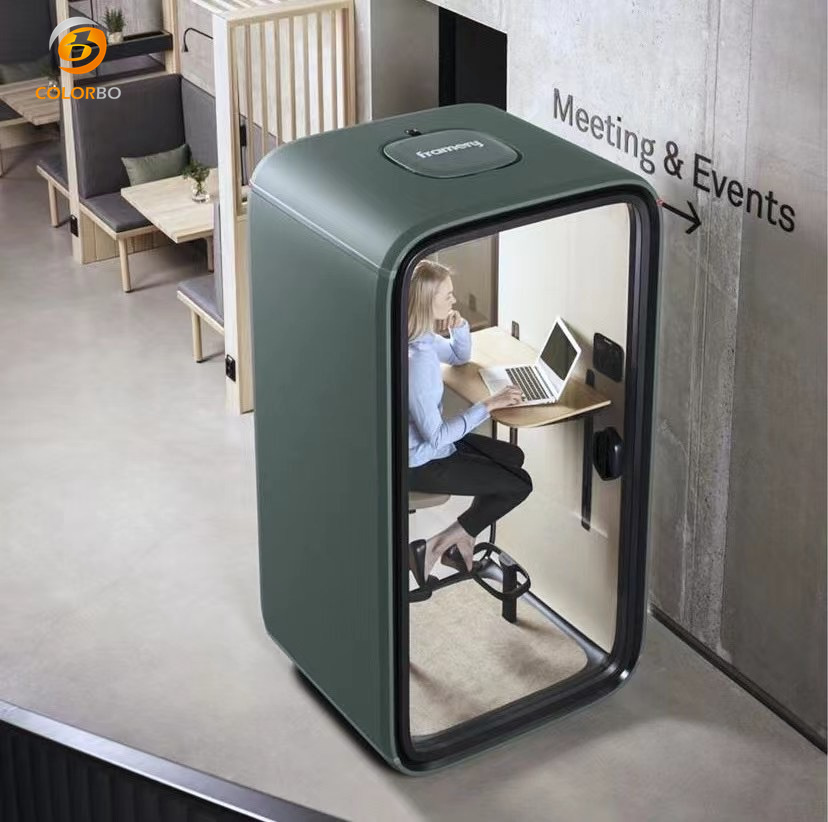 Petite cabine de silence PET pour bureau