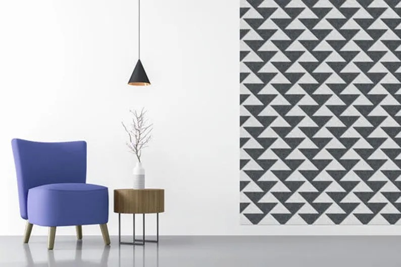 Panneau g&eacute;otextile en feutre gris polyester