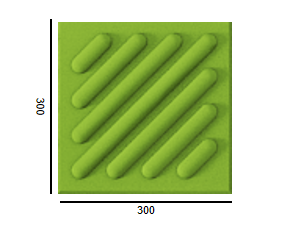 Panneaux d'absorption insonorisés en fibre de polyester 3D ignifuges intérieurs PET-H-040Y
