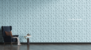 Panneaux intérieurs 3D en fibre de polyester en matériau acoustique PET-B-205Y